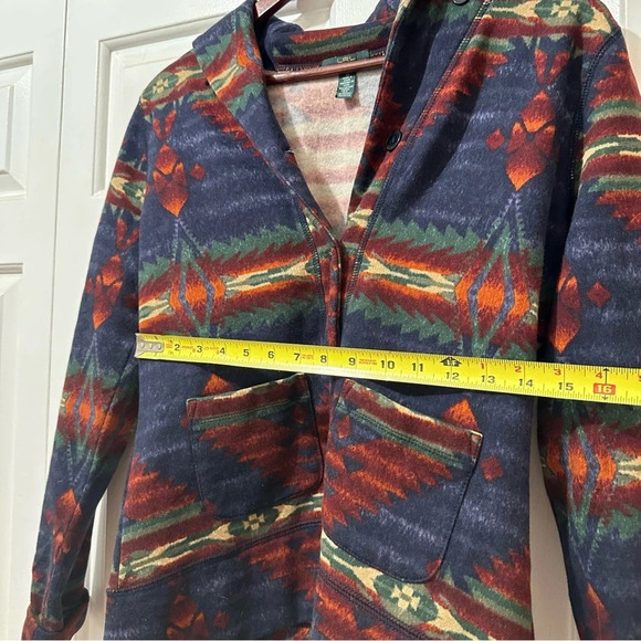 Ralph Lauren Aztec Print Fleece Sweater - Picture 9 of 9